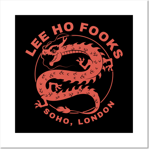 vintage lee ho fooks dragon Wall Art by Bisrto